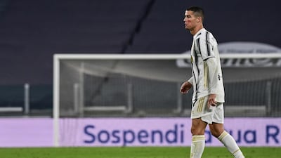 Cristiano Ronaldo in action. AFP