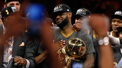LeBron James dominated the NBA Finals in such a manner that he led both teams in points, rebounds, assists, steals and blocks. Monica M Davey / EPA