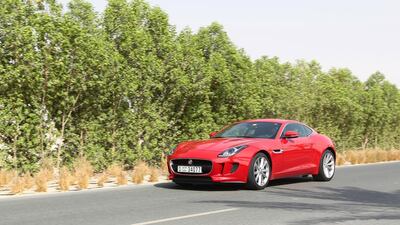 The 2015 Jaguar F Type coupe. Jeffrey E Biteng / The National