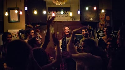 Turks, Armenians and Kurds dance to the music of Collectif Medz Bazar, a Paris-based musical group made up of Armenians and Turks that was touring Turkey and Armenia. While anti-minority prejudice remains strong in Turkey, a growing population of young Turkish citizens are embracing their multicultural roots and are beginning to celebrate the minority communities. Scout Tufankjian