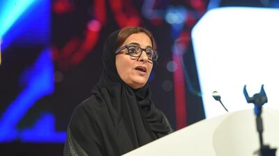 Sheikha Lubna Al Qasimi, the Zayed University president, has urged schools and universities to better match their curricula to the needs and realities of the job market. Courtesy Zayed University