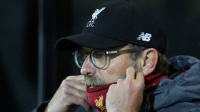 Jurgen Klopp manager of Liverpool during the Premier League match against Norwich City. Getty