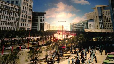 The Parisian-inspired retail expansion is planned for the Motor City development in Dubailand. Sean Cronin / The National