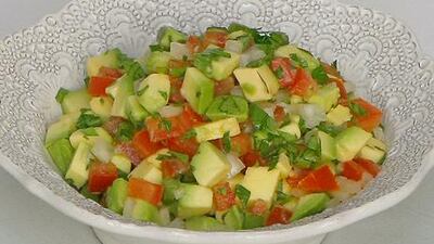 Eva Longoria's top tip for guacamole is to use lemon instead of lime.