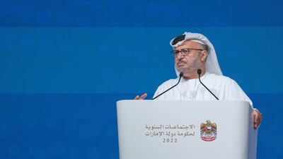 Dr Anwar Gargash, diplomatic adviser to the President, says the UAE is approaching 2023 with great confidence. Photo: UAE Government Media Office