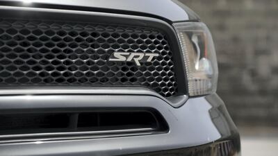 It is the first time that Dodge's in-house SRT team has tweaked the Durango. Chris Whiteoak / The National