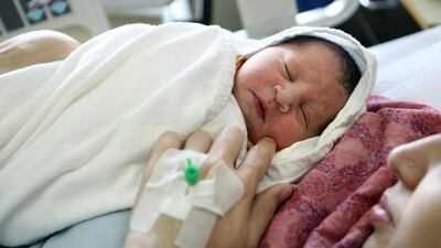 New mothers tend to stop breastfeeding when they return to work, something that is detrimental to a newborn. Sammy Dallal / The National