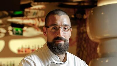 Chef Renaud Olivier. Victor Besa for The National