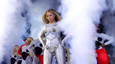 A catsuit with armour by Marine Serre