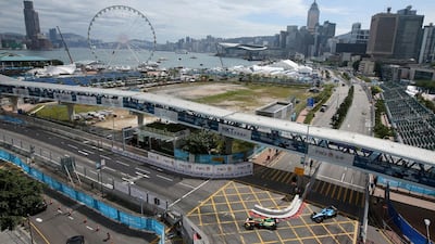 This week’s Hong Kong ePrix. Courtesy Audi