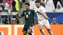 Salem Al Dawsari, centre, remains Saudi Arabia's most important player. Getty Images