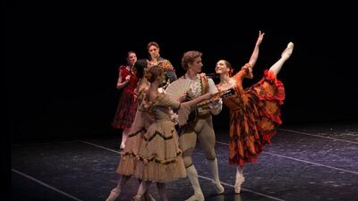 Paris Opera National Ballet performing. Courtesy Daniel Cheong