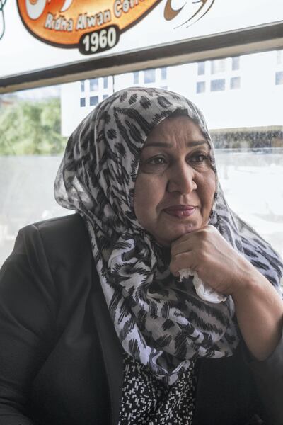 Nawal Ali Alazzawi, journalist, works for Baghdad-based daily newspapers Al-Zaman and al-Haqiqa. Arianna Pagani for The National