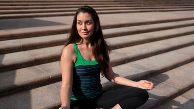 Jennifer Stewart at Emirates Palace. Christopher Pike / The National