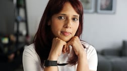 Monika Singh trains women in Arabian Ranches, Dubai. Chris Whiteoak / The National