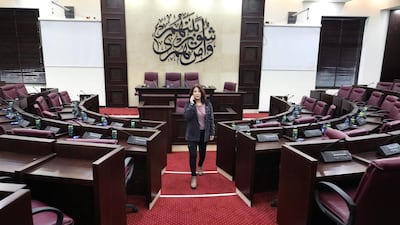 . The shiny new parliament building was opened in 2004 in central Ramallah, the Palestinian city in the occupied West Bank 16 kilometres north of Jerusalem. AFP