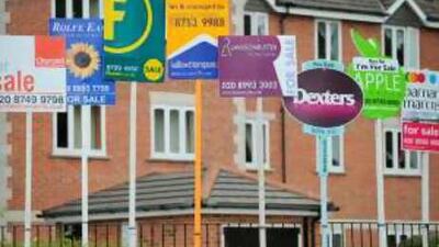 The trend in the falling housing market in the United Kingdom is similar to the woes felt in the United States.