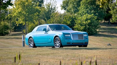 The Ghawwassî Phantom and Phantom Coupe. Photo courtesy Rolls Royce