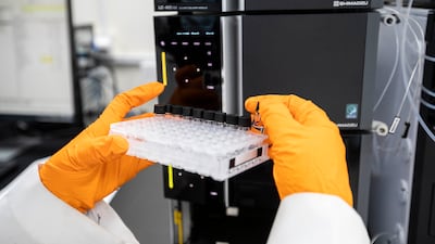 Batches of medical samples are put to the test.