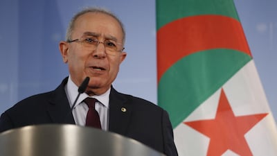 Former Algerian foreign minister Ramtane Lamamra had been widely-tipped to take over the role from Ghassan Salame. AFP