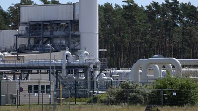 The receiving station for the Russia's Nord Stream 1 natural gas pipeline near Lubmin, Germany. Getty Images
