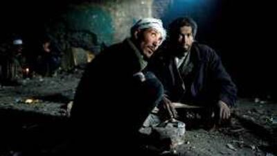 Drug addicts in Kabul. In neighbouring Maidan Wardak province some men are joining the Taliban to obtain money for their habits.