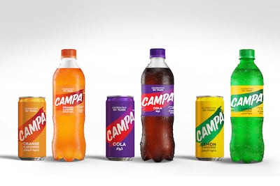 Campa Cola has been in India for the past 50 years and now it has been launched in the UAE. Photo: Reliance Consumer Products