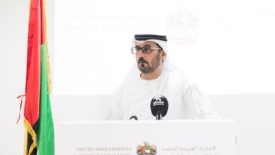 Minister of Education Hussain Al Hammadi said the teacher training programme would comprise two tests. Reem Mohammed/The National