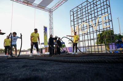 The Abu Dhabi Festival of Health was held in December. Photo: Wam