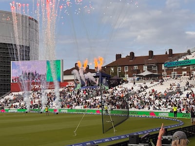 The Hundred cricket at the Oval in London. Damien McElroy / The National