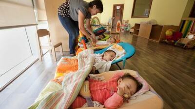 While visiting a nursery, consider location, curriculum and health and safety issues.