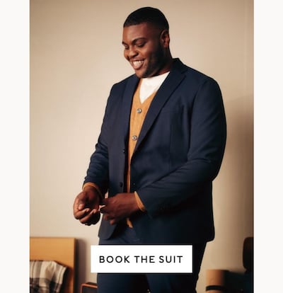 H&M is offering free loans of suits to men attending job interviews. Courtesy H&M