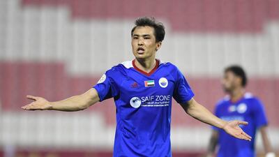 Otabek Shukurov (Sharjah). Market value: €1.60m Courtesy AGL