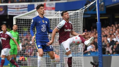 Aaron Cresswell - 7: Great recovery challenge after slipping on edge of box in first half and no problems defensively, one good block after break on Kante strike. No sign of his trademark balls into opposition box. EPA