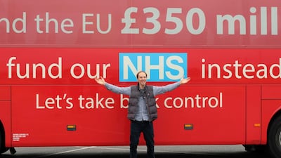 Benedict Cumberbatch starred in a film about the referendum campaign, ‘Brexit: The Uncivil War’. Courtesy Channel 4