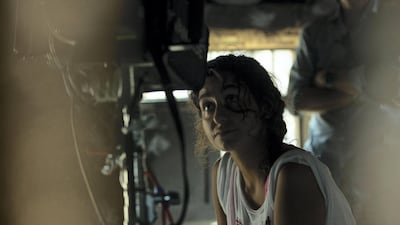 Ameen on set in Oman. Image Nation Abu Dhabi