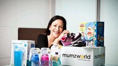 Mona Ataya, the chief executive of Mumzworld.com. Siddharth Siva for The National