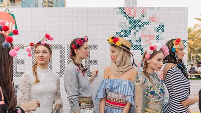 The DSF Street Runway show featuring folk-inspired looks curated by s*uce, now available on the store’s Instashop. Courtesy of S*uce