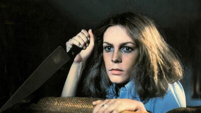 Jamie Lee Curtis made her Hollywood debut in 1978’s ‘Halloween’ Alamy