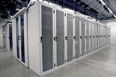 The inside of a data centre operated by Kao. Photo: Kao
