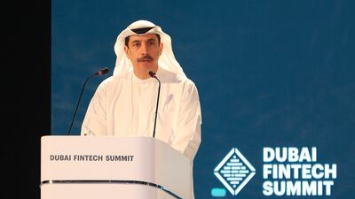 DIFC Governor Essa Kazim attributed the FinTech industry's rapid growth to a proactive policymaking approach. Pawan Singh / The National