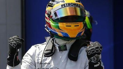 Lewis Hamilton was uncomfortable in his Mercedes racer during Friday’s second practice session, but after working on a new set-up in Practice 3 he put the car on pole for today’s German Grand Prix.