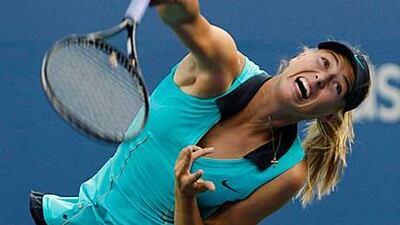 Maria Sharapova’s screeches have measured a high of 103.7 decibels.