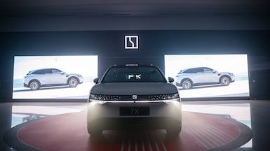 The Zeekr 7X, a Chinese luxury electric SUV, has been launched in the UAE. Photo: Zeekr