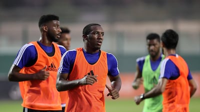 Ahmed Khalil is second in the scoring charts in 2018 World Cup qualification with 15 goals. Chris Whiteoak / The National