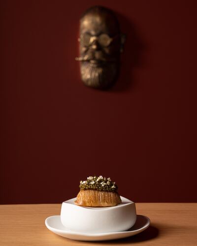 Potato au caviar at Three Bros. Photo: Three Bros Marketing Team