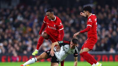 Portuguese midfielder should have scored in opening 10 minutes but volleyed over from game’s first corner. Will look back in anger at that as likely to be last chance to play at Wembley with Fulham before heading to pastures new. Getty Images