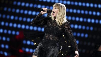 Taylor Swift performs at DIRECTV NOW Super Saturday Night Concert at Club Nomadic in Houston, Texas. John Salangsang / Invision / AP