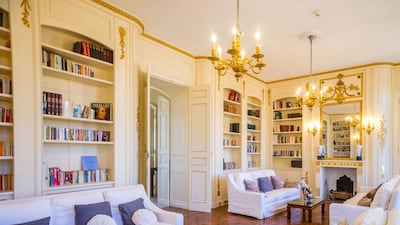 The library. Courtesy Chateau De Tourreau