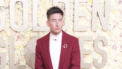 Barry Keoghan in head-to-toe Louis Vuitton. EPA